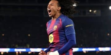 Barça Eintratch Frankfurt Koundé Champions League
