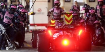 Alpine Audi test pretemporada Montmeló 2026