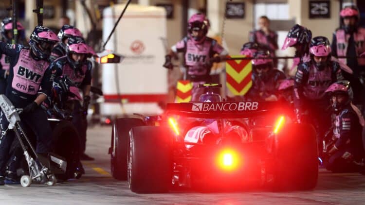 Alpine Audi test pretemporada Montmeló 2026