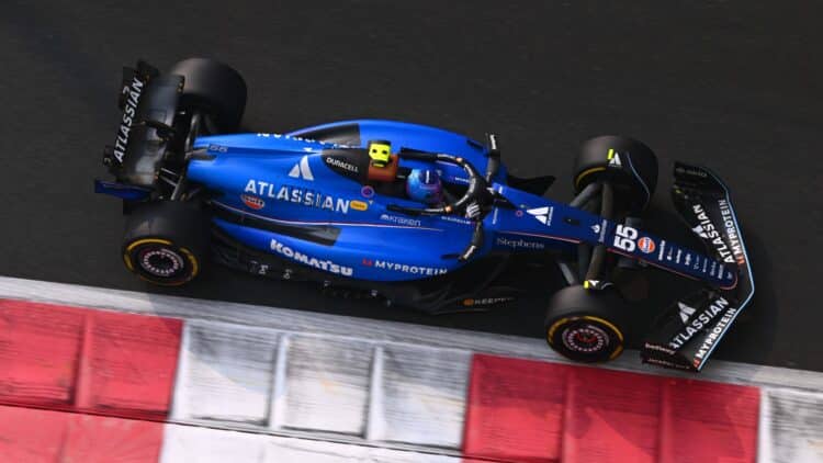 Carlos Sainz clasificación Gran Premio Abu Dhabi