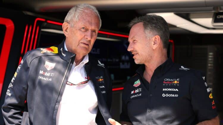 Helmut Marko Red Bull Max Verstappen Christian Horner