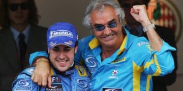 Fernando Alonso Flavio Briatore Renault