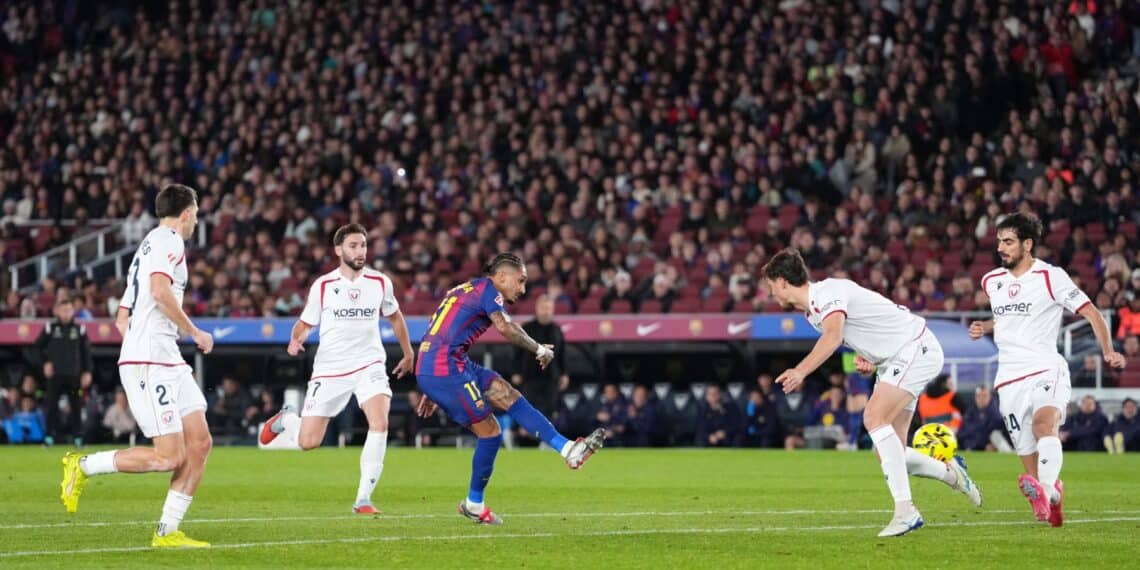 Raphinha barça osasuna