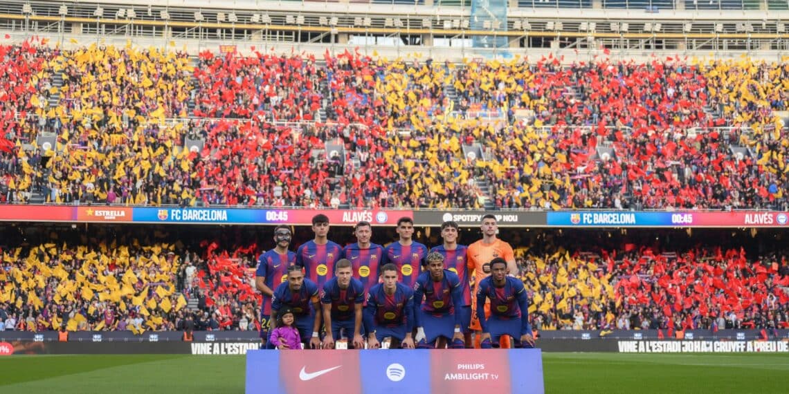 Alineación Barcelona