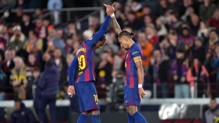 Barça gol Lamine y Raphinha