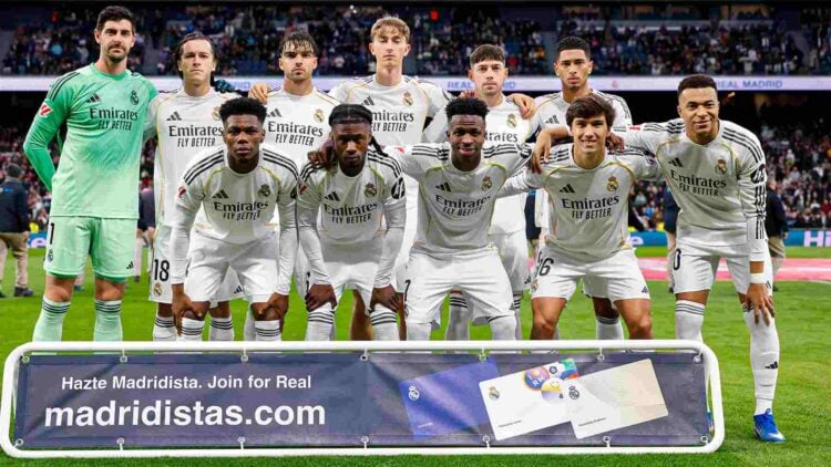 Alineación oficial Real madrid Monaco champions league