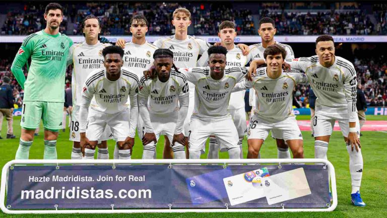 Alineación oficial Real madrid Monaco champions league