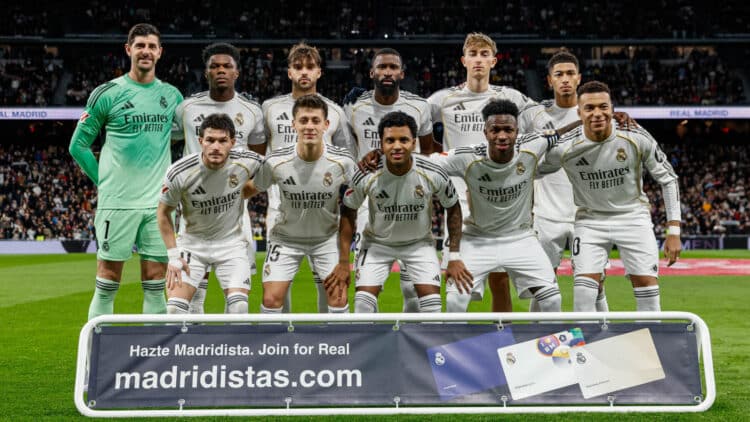 Alineación oficial Once Real Madrid Real Betis