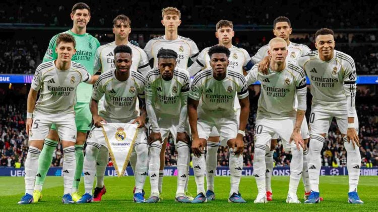 Alineación Once Real Madrid Villarreal