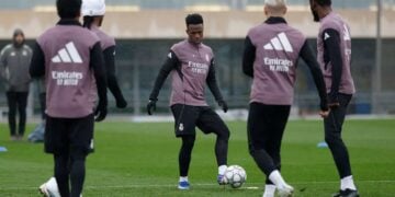 Entrenamiento Real Madrid Benfica