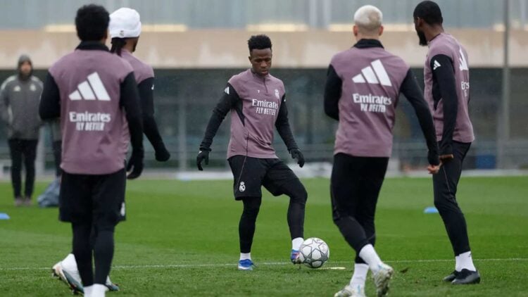 Entrenamiento Real Madrid Benfica