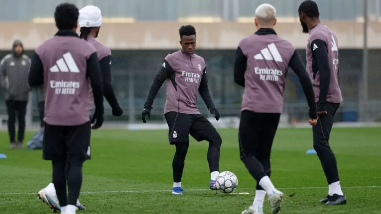 Entrenamiento Real Madrid Benfica