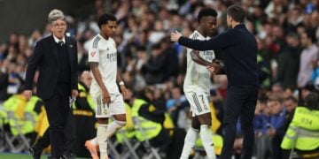 Vinicius pitos Santiago Bernabéu