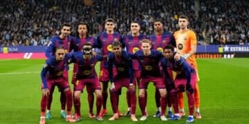 Alineación Barcelona