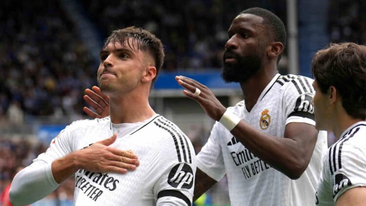 Huijsen Ancelotti Asencio Rüdiger Real Madrid