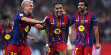 Raphinha Real Madrid BArcelona Supercopa de España final