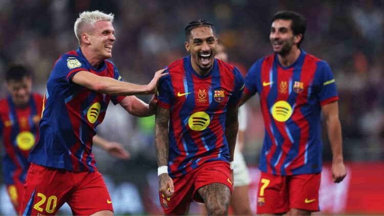 Raphinha Real Madrid BArcelona Supercopa de España final