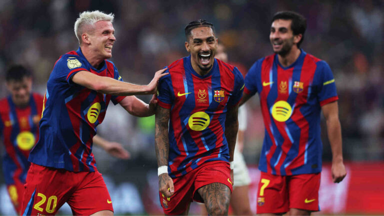 Raphinha Real Madrid BArcelona Supercopa de España final