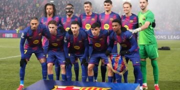 Alineación Barcelona