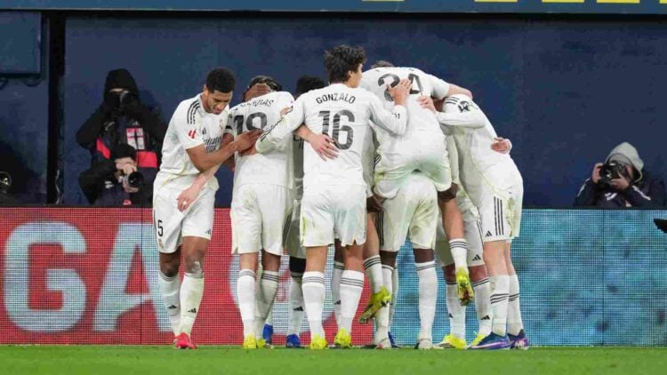 Real Madrid presión