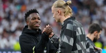Haaland Real Madrid Vinicius