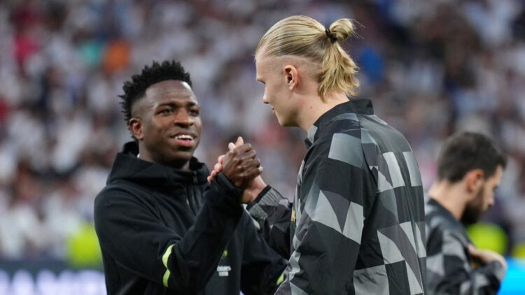 Haaland Real Madrid Vinicius