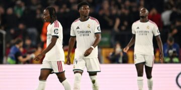 Alineación Real Madrid Sevilla